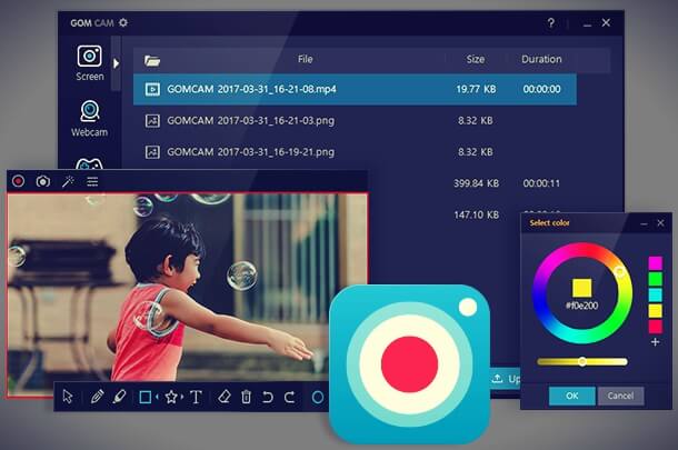 برنامج تصوير الشاشة بالفيديو ، تحميل برنامج تصوير الالعاب،Download Gom Cam